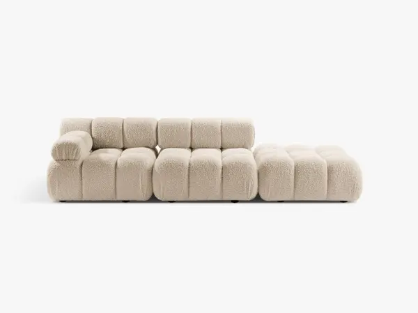 Canapea deschisa 3 locuri Bellis boucle L282 cm