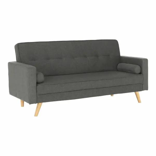 Canapea extensibila 2 locuri ORTISO GREY 186 CM - Grey