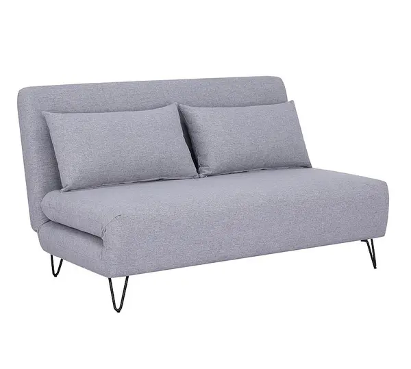 Canapea extensibila 2 locuri ZENTE 141 CM - Grey