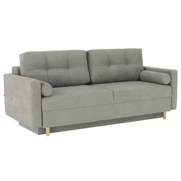 Canapea extensibila 3 locuri CAMELAS TEX 216 CM - Grey