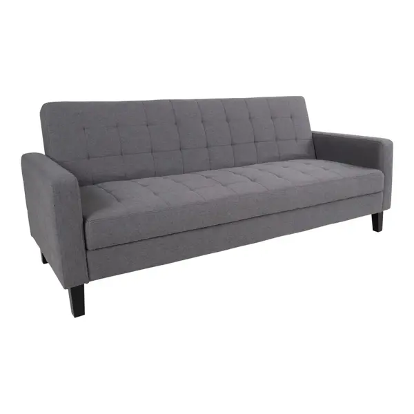 Canapea extensibila 3 locuri HOLAN 204 CM - Grey