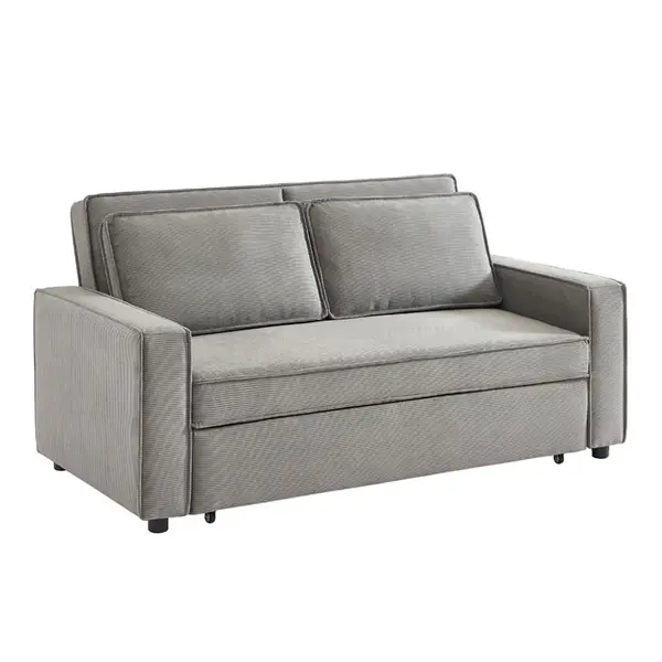 Canapea extensibila 3 locuri NABERO 172 CM - Grey