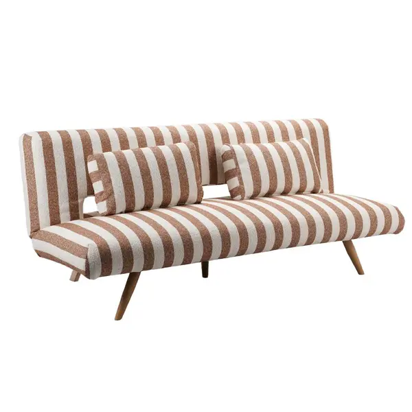 Canapea extensibila 3 locuri VERNADO 188 CM - Caramiziu