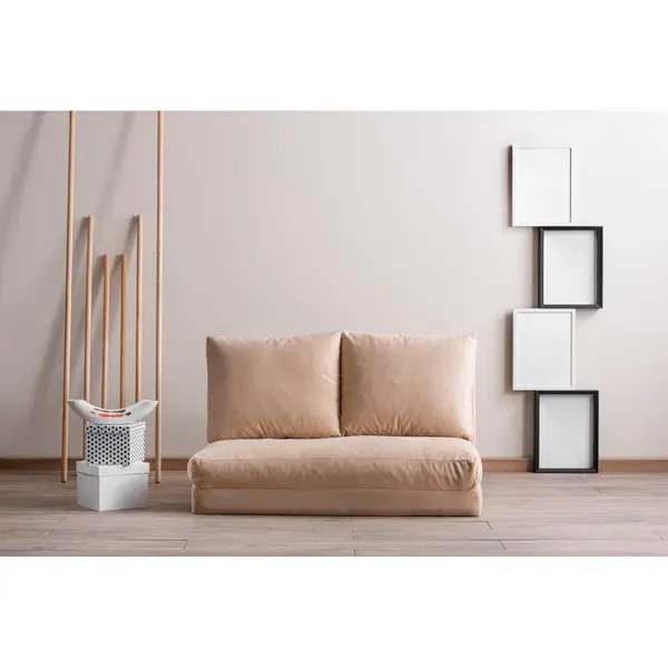Canapea extensibila cu 2 locuri Matilda, Multicolor, 120x62x68 cm