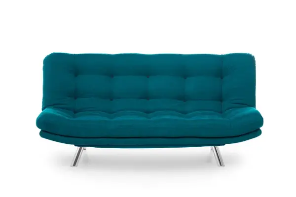 Canapea extensibila MISA, 3 locuri, verde petrol, 200x105x95 cm
