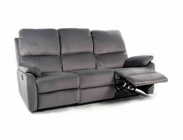 Canapea extensibila Spencer 3 velvet gri Blu14
