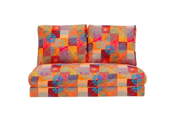 Canapea extensibila TAIDA, 2 locuri, multicolor, 120x68x62 cm
