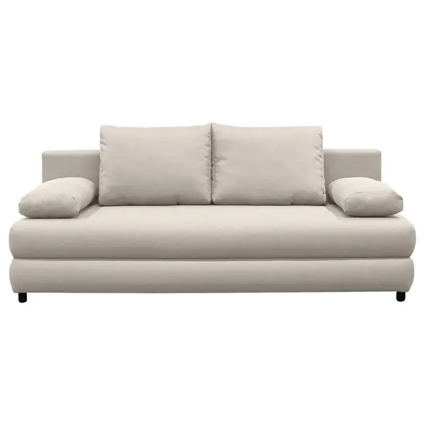 Canapea Extensibilă, textil, bej