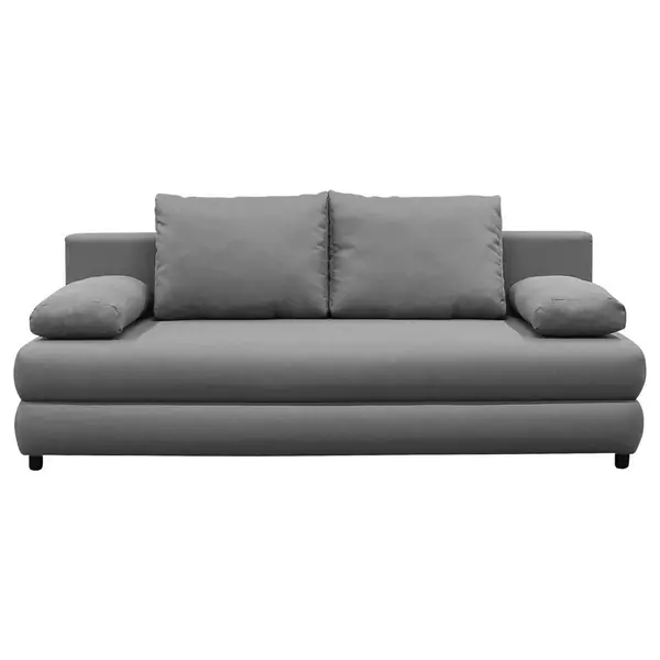Canapea Extensibilă, textil, gri