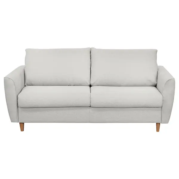 Canapea Extensibilă, textil, gri
