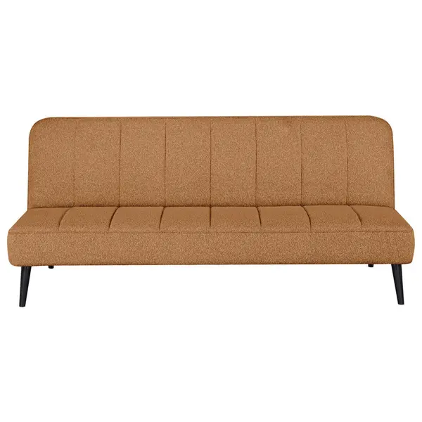 Canapea Extensibilă, textil, maro