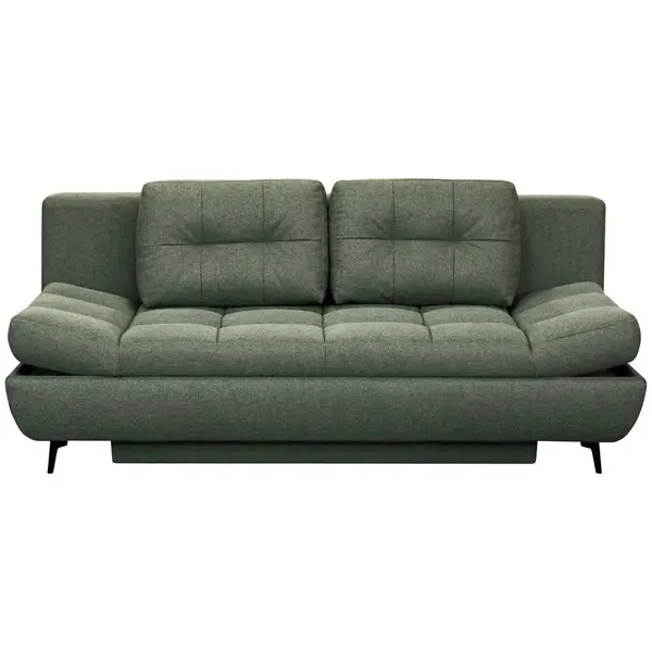 Canapea Extensibilă, textil, verde
