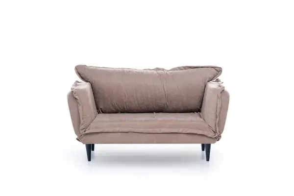 Canapea extensibila VINO, 2 locuri, nurca, 150x60x85 cm