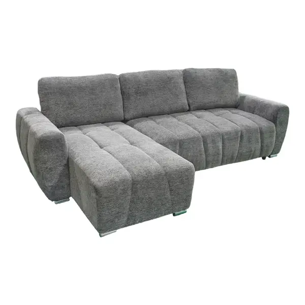 Canapea extensibila Vivad, Pako World, Textil, Antracit, 275x164x91 cm