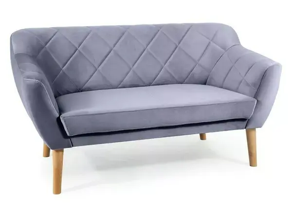 Canapea Karo 2 velvet gri/fag Blu14