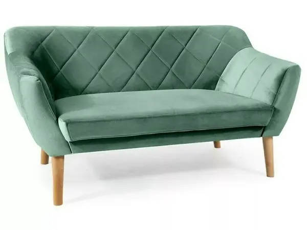 Canapea Karo 2 velvet verde/fag Blu78