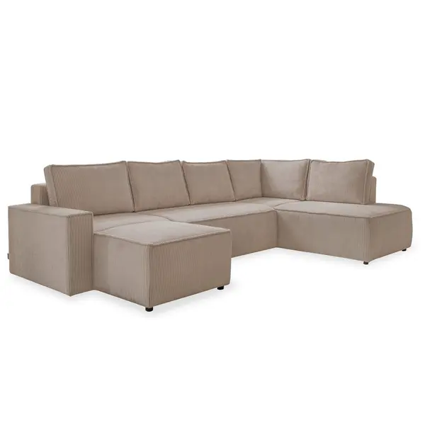 Canapea Modulară, textil, taupe