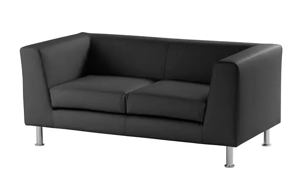 Canapea Office Notre Dame 102 piele ecologica neagra