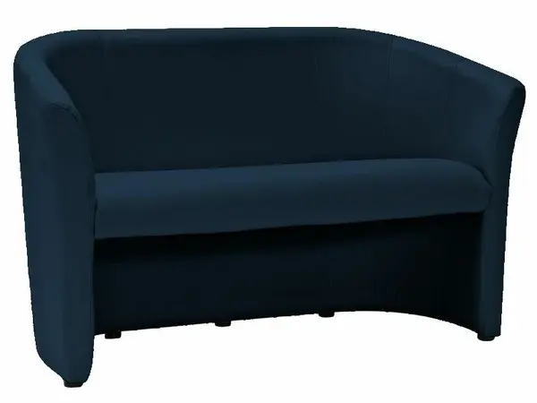 Canapea TM-2 piele ecologica bleumarin/wenge EK13