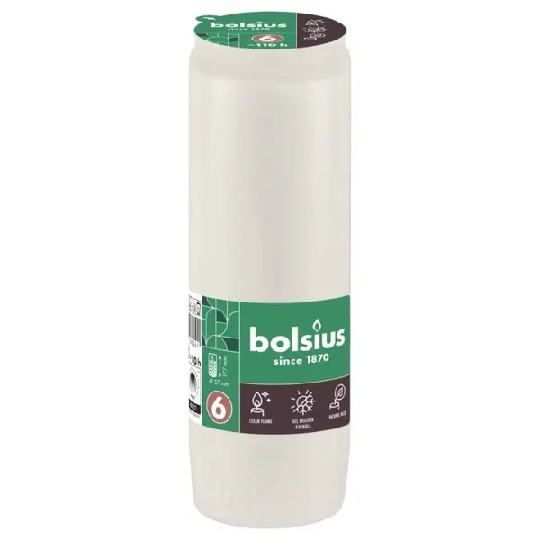 Candela Alba Rezerva, Nr. RC6, 110 Ore, Bolsius