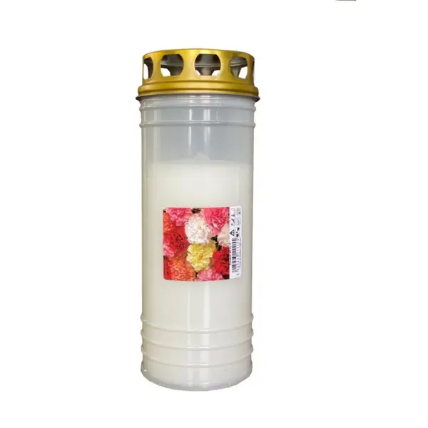 Candela cu Capac Italia 80 l Alb, 120 Ore