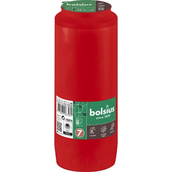 Candela Rezerva Nr. 12, Rosie, Bolsius
