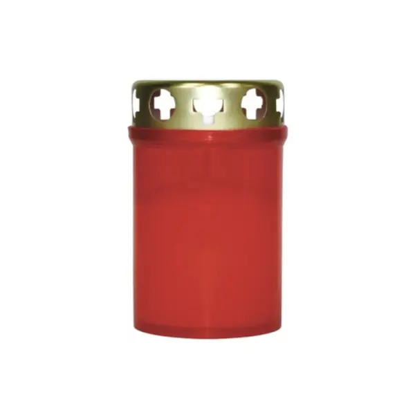 Candela Rosie cu Capac, V1-100E R, 20 Ore