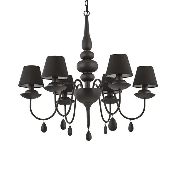 Candelabru BLANCHE 6 - Negru