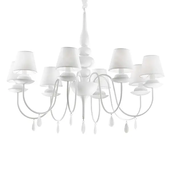 Candelabru BLANCHE 8 - Alb