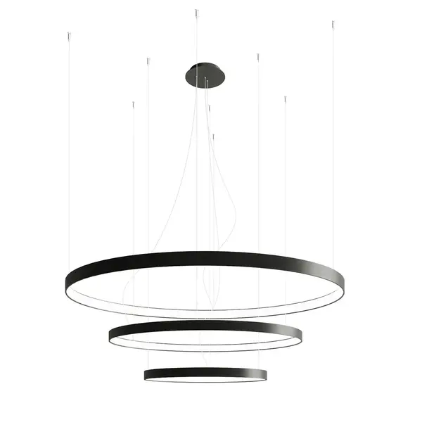 Candelabru LED Rio Negru 3000K 110x110x150 cm