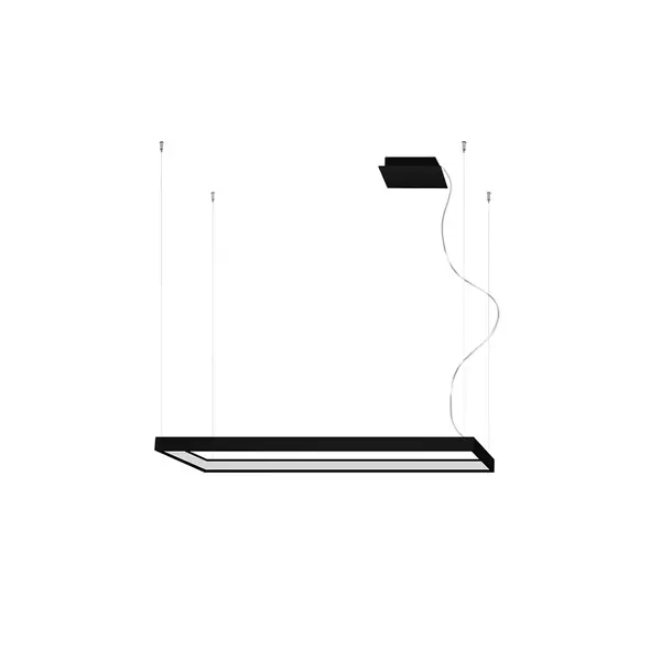 Candelabru LED Tuula Negru 4000K 100x30x150 cm