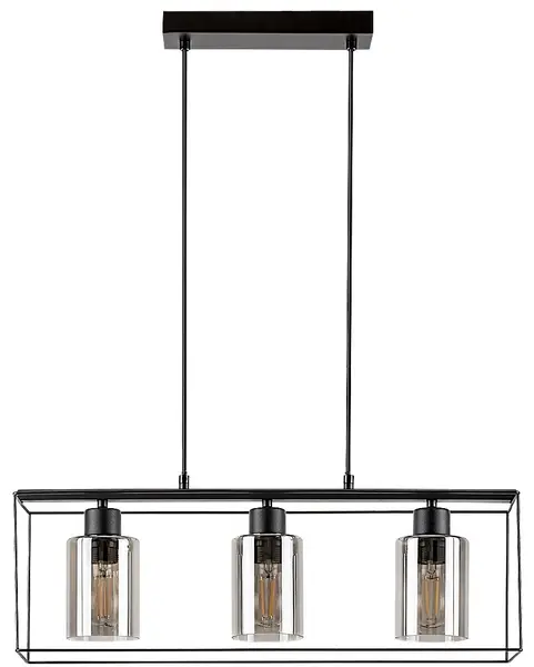Candelabru Rabalux - Chadwick 72033, IP20, E27, 3 x 25W, 230V, neagră