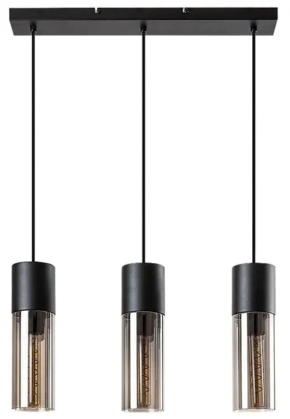 Candelabru Rabalux - Ronno 72053, IP20, E27, 3 x 25W, 230V, neagră