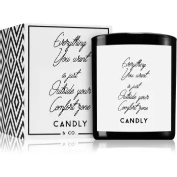 Candly & Co. Everything you want is just outside your comfort zone lumânare parfumată