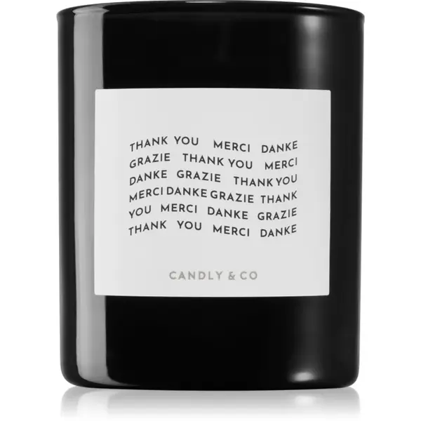 Candly & Co. No. 7 Thank You Merci Danke Grazie lumânare parfumată 250 g