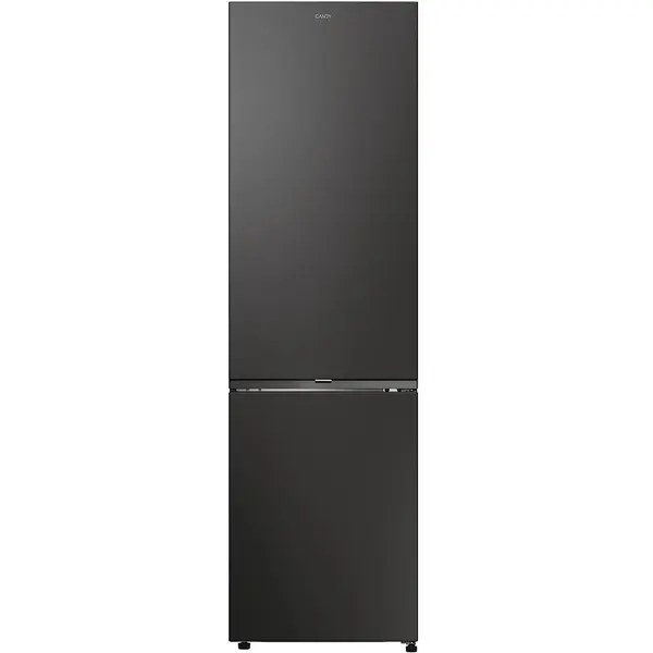 CANDY Combina frigorifica Candy ECN2CQTEB206, 409L, Clasa E, H 205 cm, negru