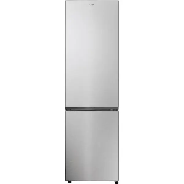 CANDY Combina frigorifica Candy ECN2CQTEX206, 409L, Clasa E, H 205 cm, Inox