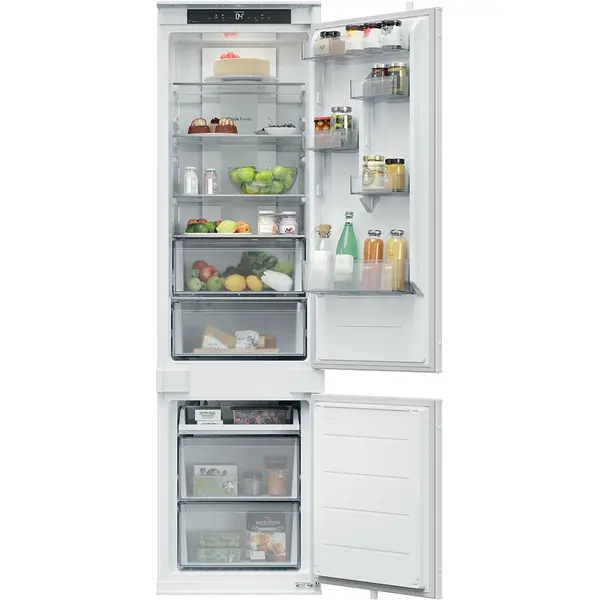 CANDY Combina frigorifica incorporabila Candy CNBQT3519EW,2 usi, Total No Frost, 284 l, H 193.5 cm, Clasa E, Wi-Fi, Alb