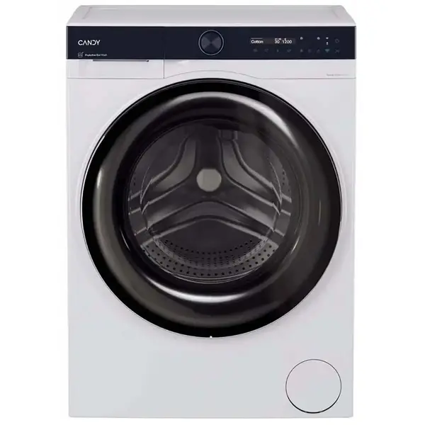 CANDY Masina de spalat rufe Candy,, clasa A, 12 kg, 1400 rpm,Motor Inverter,Steam,LCD touch display, Soft Drum, Dual Spray,Programe rapide de spalare, Wifi, Alba
