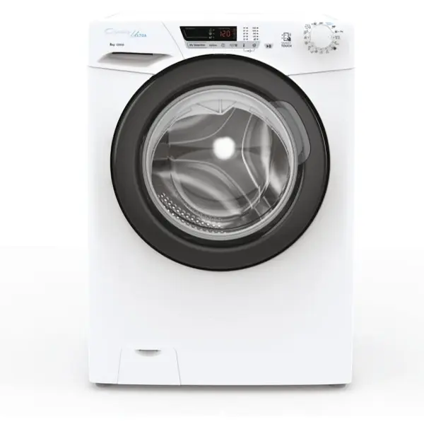 CANDY Masina de spalat rufe Candy HCU1282DWB4/1-S, clasa B, 1200 RPM, 8 kg, Kg Detector, Calcare usoara, Alba