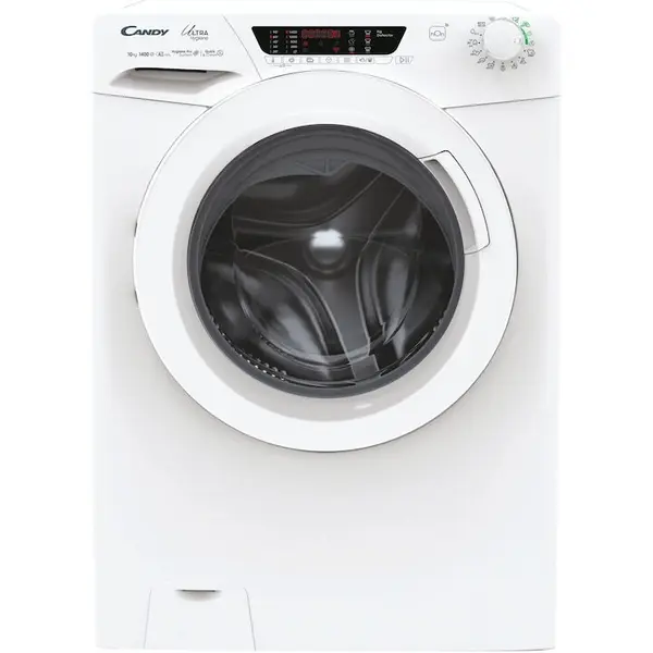 CANDY Masina de spalat rufe Candy HES14104TWM6/1-S, 10 kg, clasa A, motor Inverter, 1400 rpm, Steam, conectivitate WiFi/ hOn app, Quick & Clean tehnology, Alba