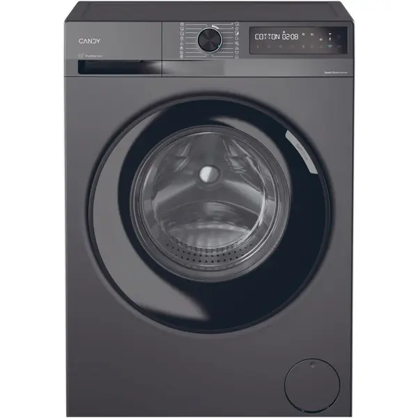 CANDY Masina de spalat rufe Candy ProWash 500, 10 kg, 1400 RPM, 16 programe, Motor Inverter, Steam, Touch display, Soft Drum, Dual Spray, Wifi, Clasa A, Antracit