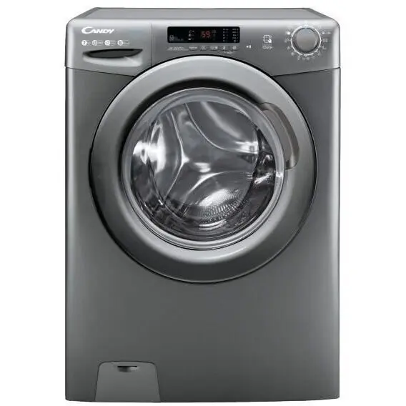 CANDY Masina de spalat rufe Candy Smart Pro CS 1272DRRE/1-S, incarcare frontala, 7 kg, 1200 rpm, Clasa D, Gri