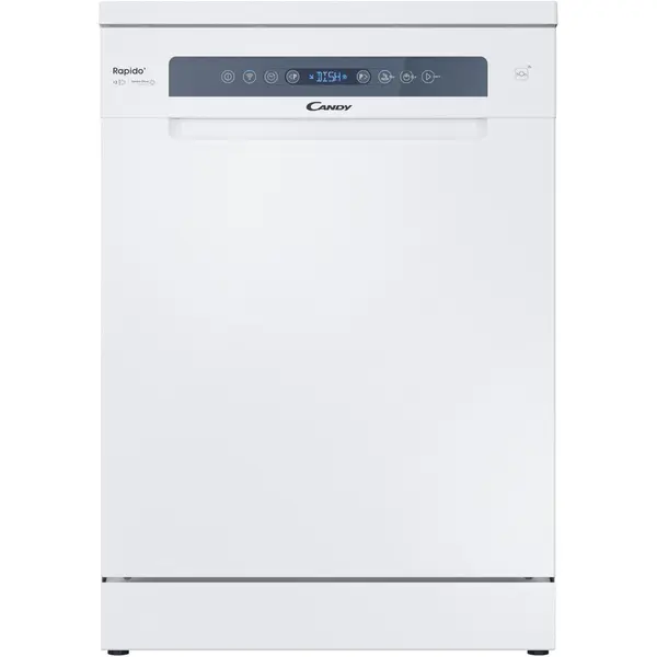 CANDY Masina de spalat vase Candy Rapido CF 3C7F0W, 13 seturi, 8 programe, Clasa C, Wi-Fi, Wash & Dry 35', Motor Speed-Drive Inverter, Automatic Open Door, 60cm, Alb