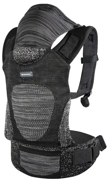 Cangur KikkaBoo - Hoody Fly knit, Black