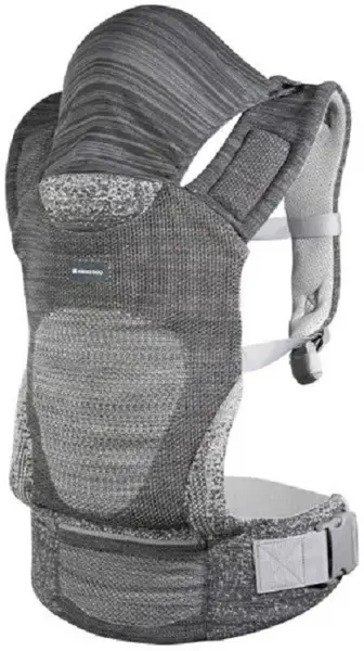 Cangur KikkaBoo - Hoody Fly knit, Grey