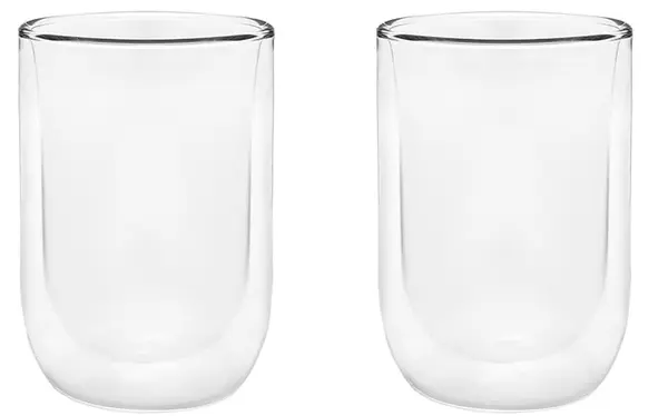 Cani din sticlă cu perete dublu Bredemeijer - 2 buc, 400 ml