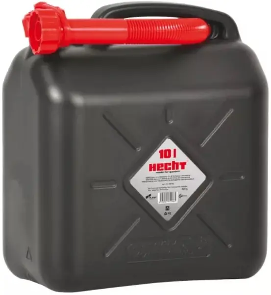 Canistră de plastic pentru benzină/ motorină Hecht - K00100, 10 l