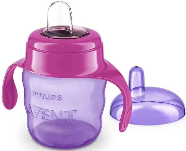 Canita de tranzitie cu manere Philips Avent, 200 ml, pentru fata