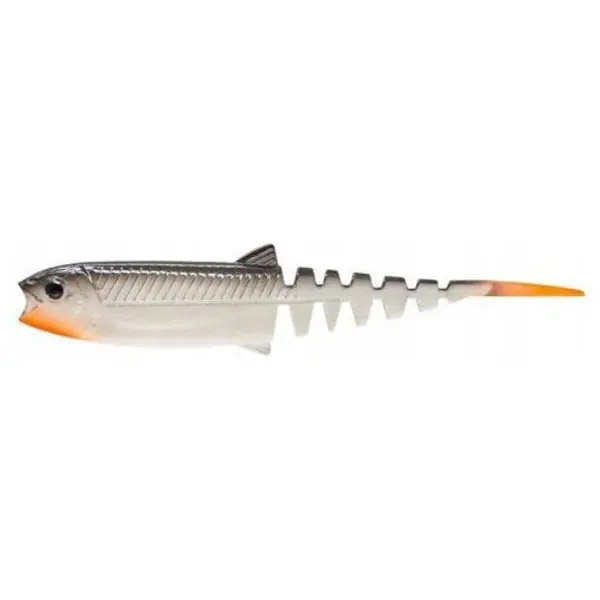 Cannibal Minnow V-Tail 12.5cm 12.8g White Black 4buc